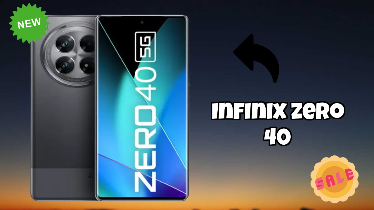 Infinix Zero 40 at ₹25,999 - Best Deal Available