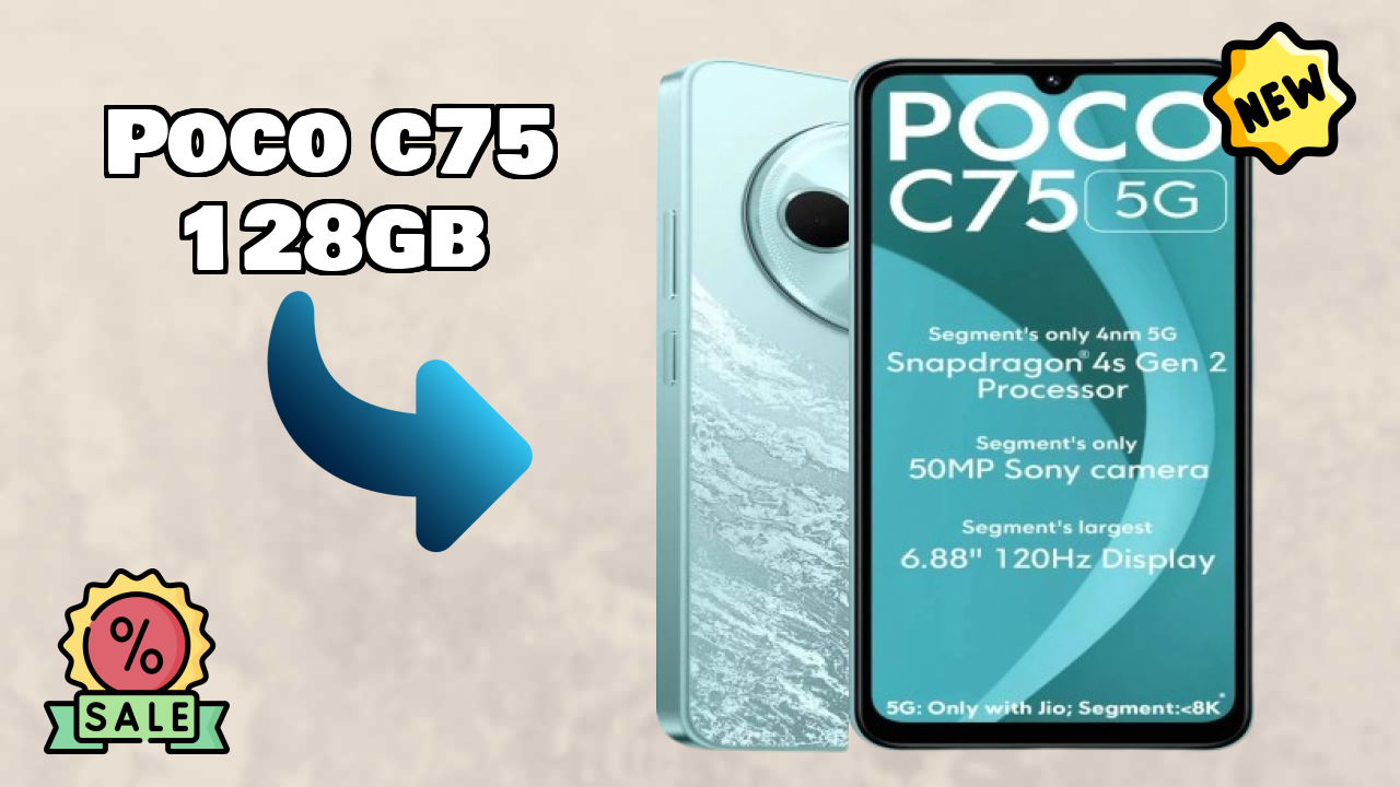 POCO C75 128GB Performance: Snapdragon 4s Gen 2 Speed Review