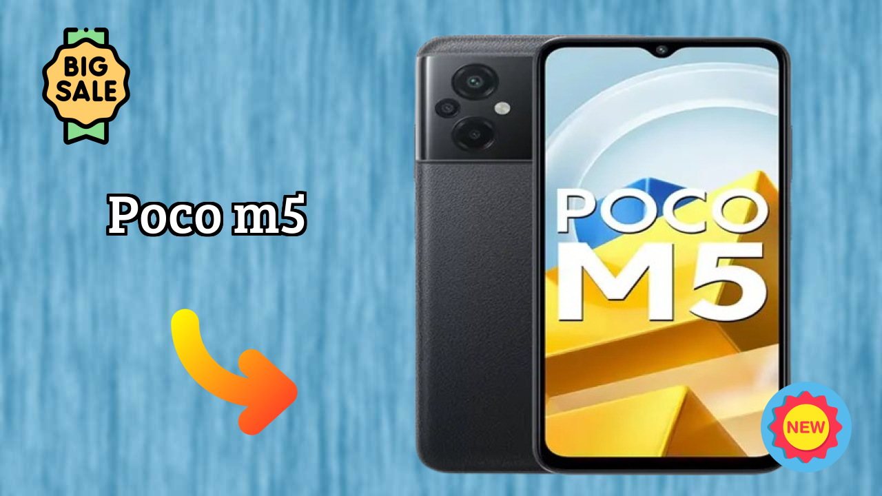 POCO M5 at ₹12,499 - Best Features Highlighted