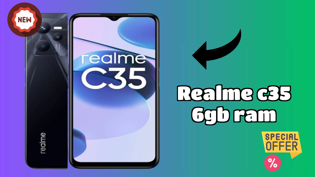 Realme C35 6GB RAM Gaming Test: Unisoc T616 Performance