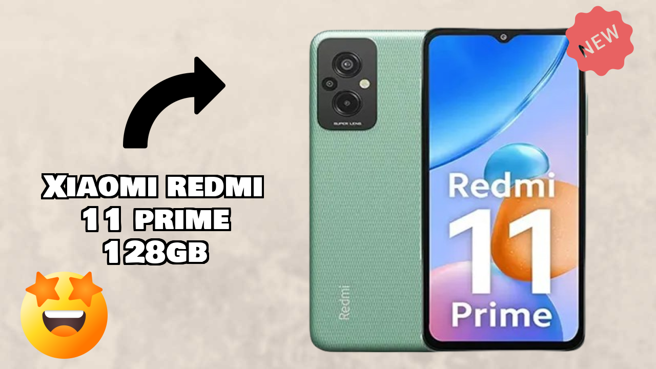 Xiaomi Redmi 11 Prime 128GB Display Technology: IPS LCD Quality