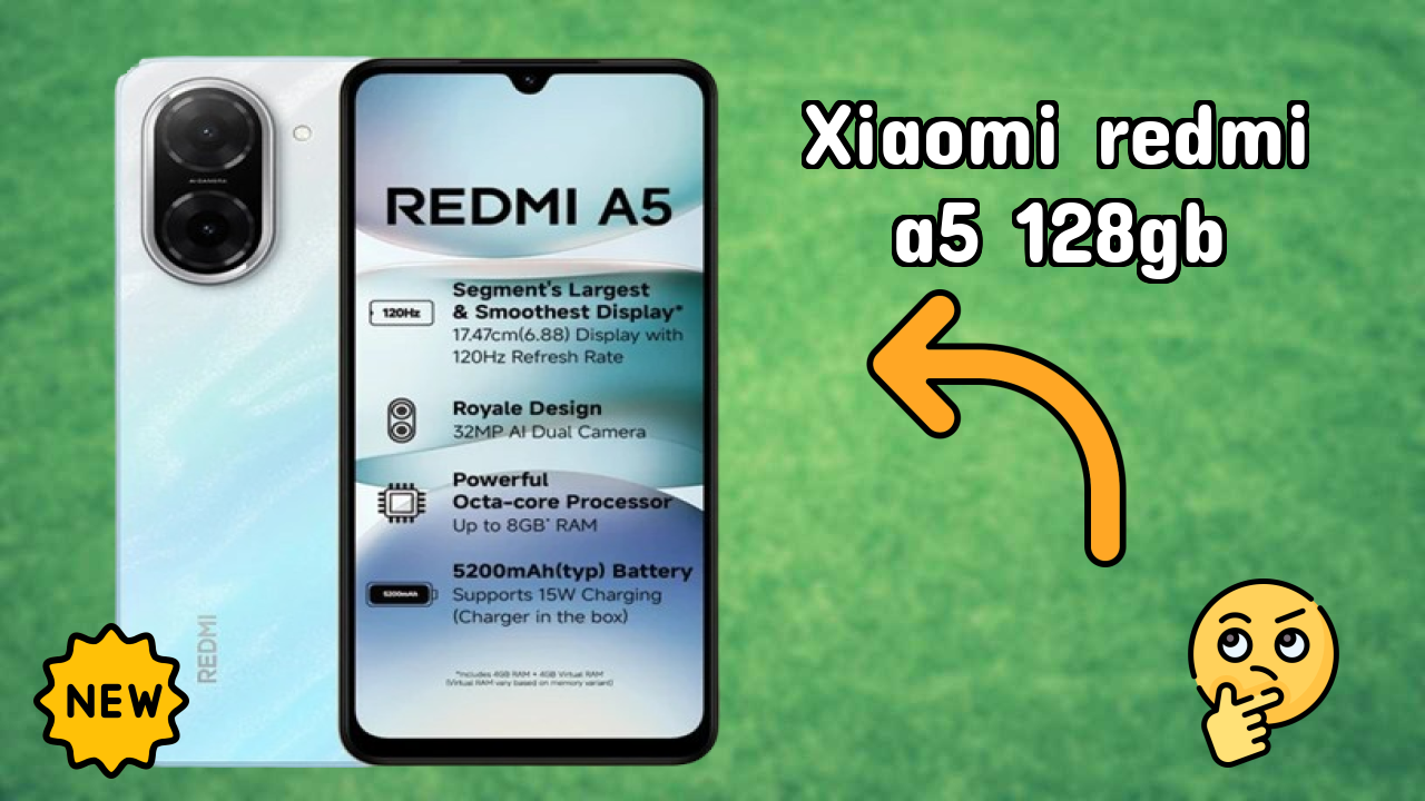 Xiaomi Redmi A5 128GB at ₹7,099 - Best Features Explained